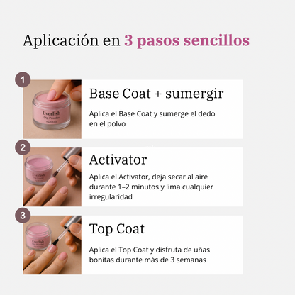Kit de manicura perfecto Everlish | + color gratis